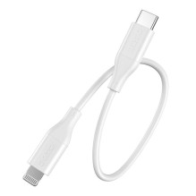 Cable Choetech IP0040 USB-C to Lightning PD18 / 30W 1,2m (white)