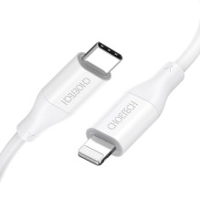 Choetech IP0040 USB-C kabelis su Lightning PD18 / 30W 1,2m (baltas)