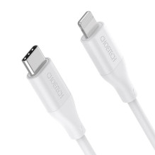 Choetech IP0040 USB-C kabelis su Lightning PD18 / 30W 1,2m (baltas)