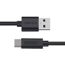 Prailginimo kabelis Choetech AC0004 USB-C 3m (juodas)