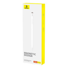 Stylus Baseus Smooth Writing Series with LED indicators active / passive version (White)