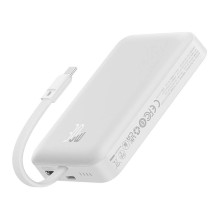 Powerbank Baseus Magnetic Mini 10000mAh, USB-C 30W MagSafe (balta)