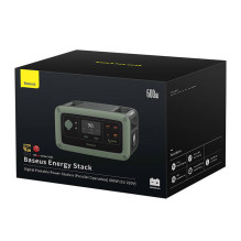 Nešiojama elektrinė Baseus Energy Stack 600W žalia