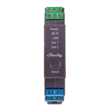 Dual-channel smart relay Shelly Pro 2