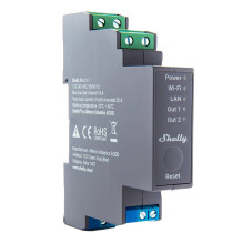 Dual-channel smart relay Shelly Pro 2