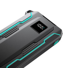 Powerbank Joyroom JR-L017 10000mAh, 22.5W, with Lightning + USB-C cable (black)