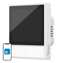 Smart Scene Wall Switch WiFi Sonoff NSPanel (balta)