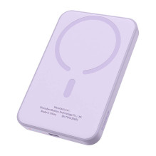 Magnetinis Mini Powerbank Baseus 5000mAh 20W (violetinė)