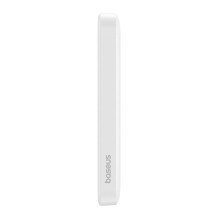 Magnetic Mini Powerbank Baseus 5000mAh, USB-C 20W (white)