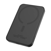 Magnetic Mini Powerbank Baseus 5000mAh, USB-C 20W (black)