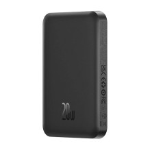 Magnetic Mini Powerbank Baseus 5000mAh, USB-C 20W (black)