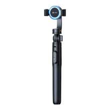 „Selfiestick“ / trikojis „Bluetooth“ APEXEL APL-D10 1,5 m (juodas)