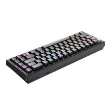 Havit KB874L žaidimų klaviatūra RGB (juoda)