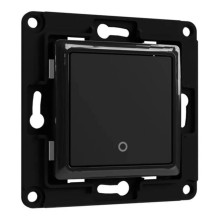 Shelly wall switch 1 button (black)