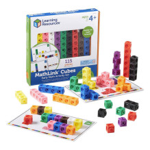 „MathLink Cubes“ veiklos rinkinio mokymosi ištekliai LSP 4286-UK