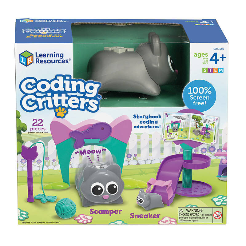 Coding Critters Scamper &amp; Sneaker Learning Resources LER 3081