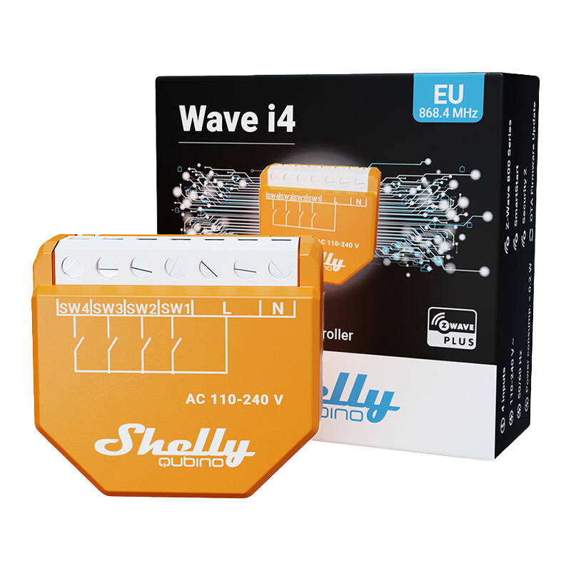 Controller Shelly Qubino Wave i4