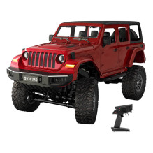 Nuotoliniu būdu valdomas automobilis 1:14 Double Eagle (raudonas) Jeep Crawler Pro E340-003