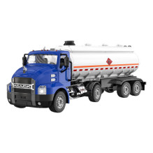 Remote-controlled car 1:26 Double Eagle (blue) (Oil Tank) E582-003