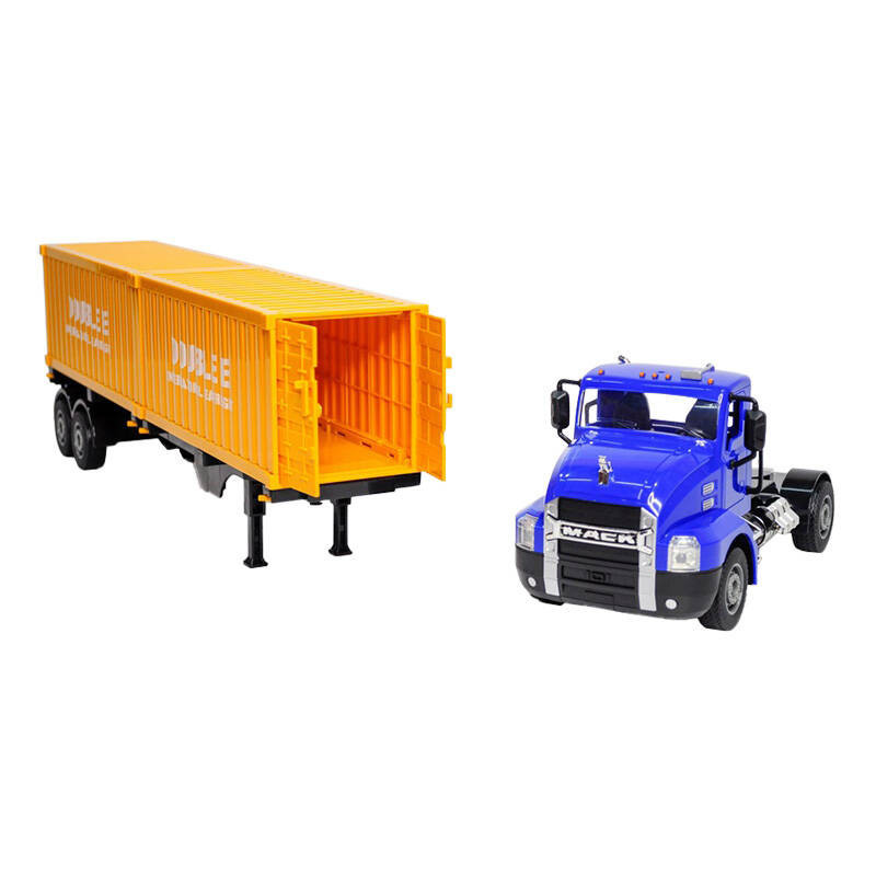 Remote control RC truck 1:26 Double Eagle (blue) Mack E666-003