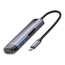 „Mcdodo HU-7420 10-in-1 USB-C Hub“ (USB-C, HDMI, VGA, USB3.0*2, USB3.0*2, SD, TF)