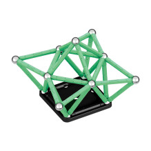 Glow Recycled Magnetic Blocks 60 pieces GEOMAG GEO-338