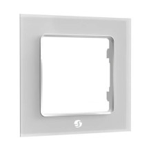 Shelly switch frame single (white)