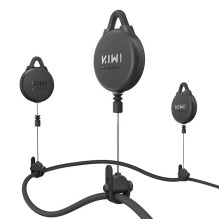 VR Cable Culley System-3 vnt Kiwi Design V2-3, skirtas Meta Quest 2 Black