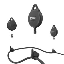 VR Cable Pulley System-6 pcs Kiwi Design V2-6 for Meta Quest 2 Black