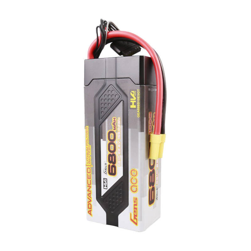 Gens ace G-Tech Advanced 6800mAh 22.8V 100C 6S1P HardCase 61 Lipo Battery Pack with EC5