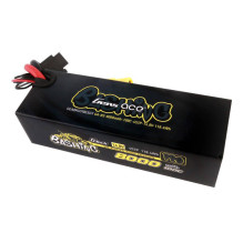 Gens ace 8000mAh 14.8V 100C 4S2P Lipo baterijų paketas