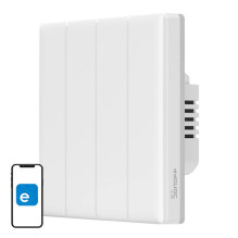 Smart Wi-Fi Touch Wall Switch Sonoff TX T5 4C (4-channel)