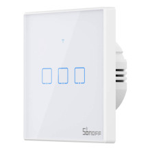 Smart Switch WiFi + RF 433 Sonoff T2 EU TX (3 kanalų) atnaujintas