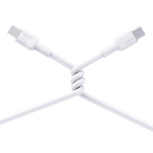 USB-C to USB-C Cable Aukey CB-NCC2, 60W, 1.8m (white)