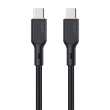 USB-C į USB-C laidas Aukey CB-KCC102, 100 W, 1,8 m (juodas)