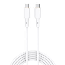 USB-C to USB-C Cable Aukey CB-SCC102, 100W, 1.8m (white)