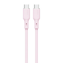 USB-C to USB-C Cable Aukey CB-SCC102, 100W, 1.8m (pink)