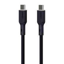 USB-C į USB-C laidas Aukey CB-SCC141, 140 W, 1 m (juodas)