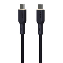 USB-C į USB-C laidas Aukey CB-SCC142, 140 W, 1,8 m (juodas)