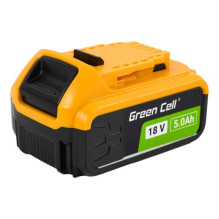 Elektrinių įrankių akumuliatorius Green Cell PTDW18V5, DeWalt XR 18V ​​5Ah DCB184