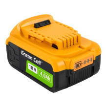 Elektriniai įrankiai Baterija Green Cell PTDW18V4, DeWalt XR 18V ​​4Ah DCB182