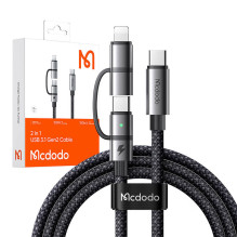 Mcdodo 2in1 cable CA-0450 USB-C to USB-C + Lightning, 1.2 m