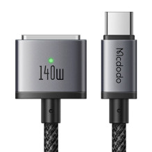 Mcdodo CA-1470 USB-C į Magsafe 3 laidas, PD 140 W, 2 m (juodas)