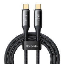 Mcdodo CA-2990 USB-C į USB-C laidas, PD 140 W, 1,2 m (juodas)