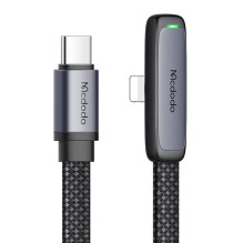 USB-C prie žaibo kampo kabelis Mcdodo CA-3351, 1,8 m (juodas)