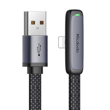 Mcdodo CA-2790 USB to lightning angle cable, 1.2m (black)