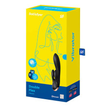 „Wibrator-Double Flex Satisfyer Connect“ programa (juoda)