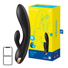 „Wibrator-Double Flex Satisfyer Connect“ programa (juoda)