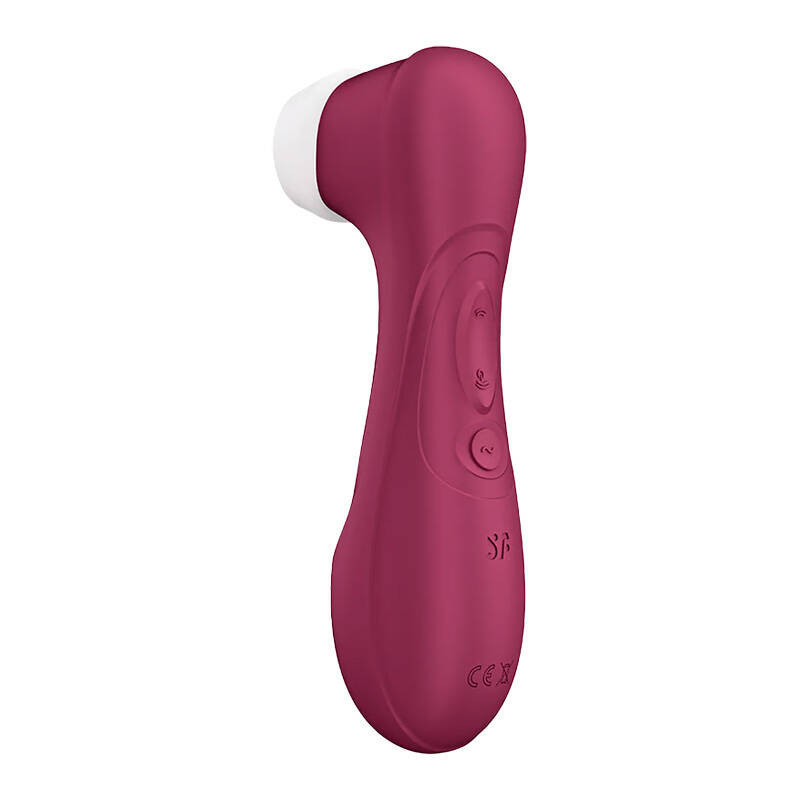 Klitorio masažuoklis su App Satisfyer Pro 2 Generation 3 (raudona)