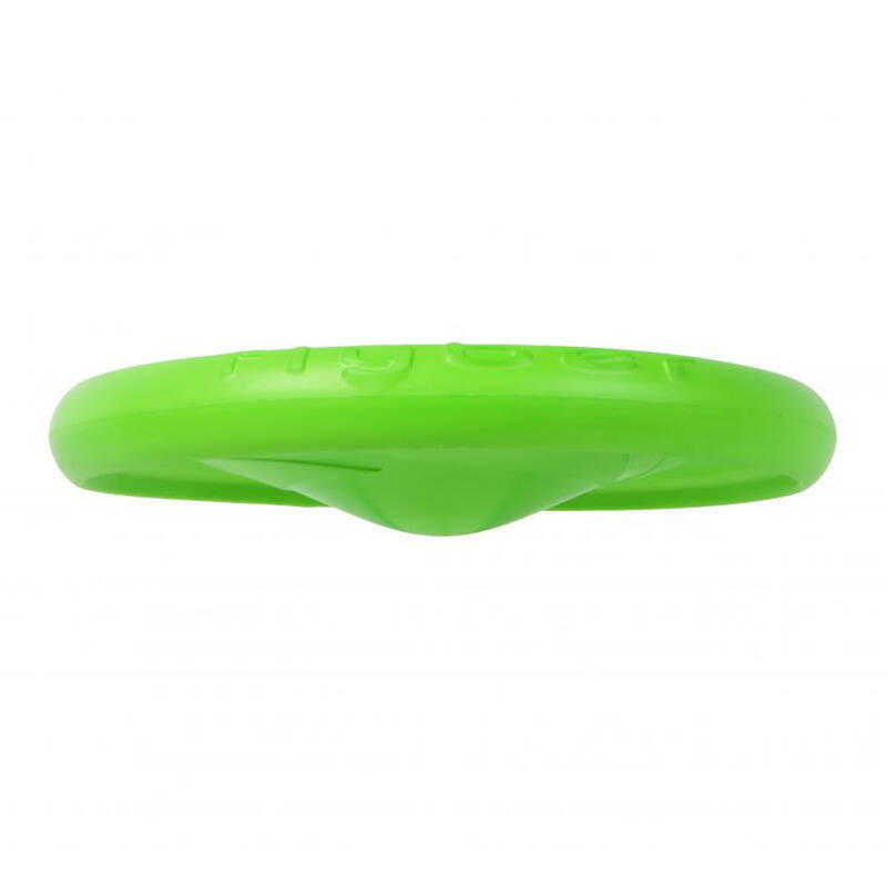 Double-sided flying disc Flyber Waudog 22 cm, light green